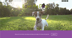 Desktop Screenshot of lovemydogresort.com